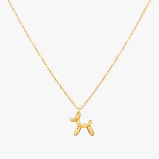 Balloon dog necklace by Nabi London