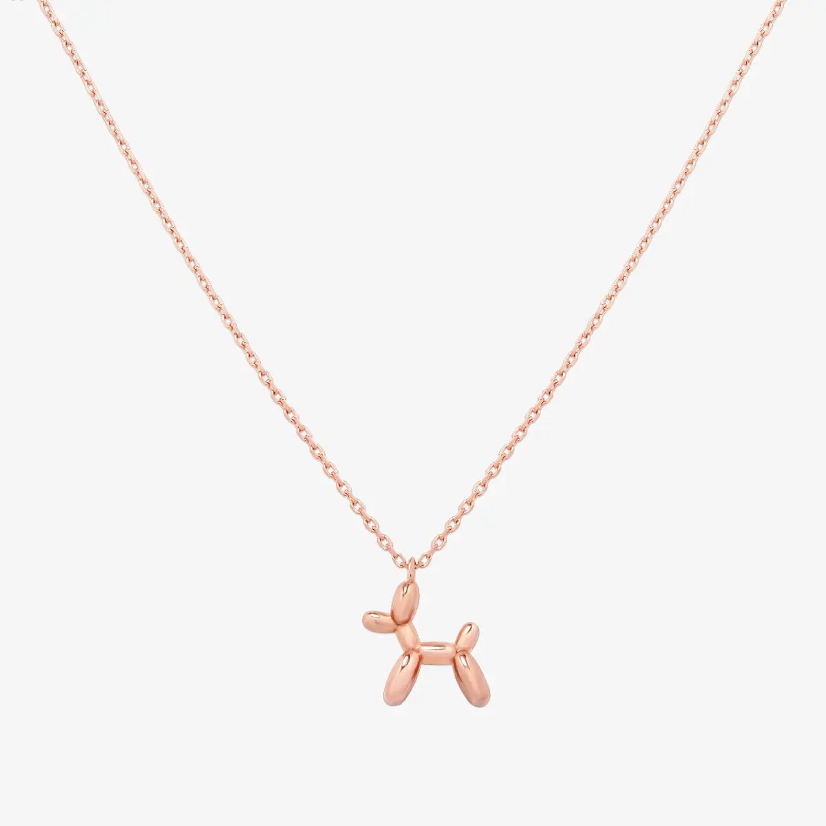Balloon dog necklace by Nabi London