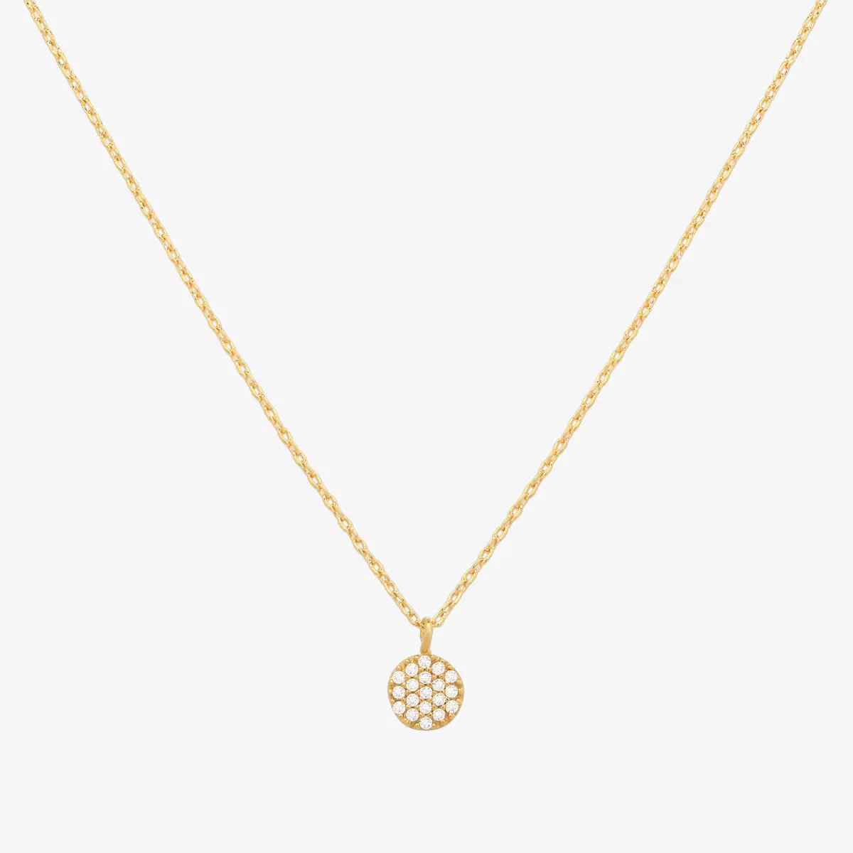 Circle cubic pendant necklace by Tiffany
