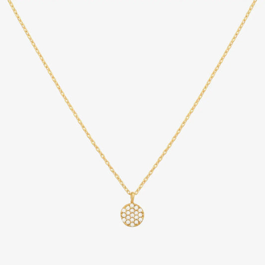 Circle cubic pendant necklace by Tiffany