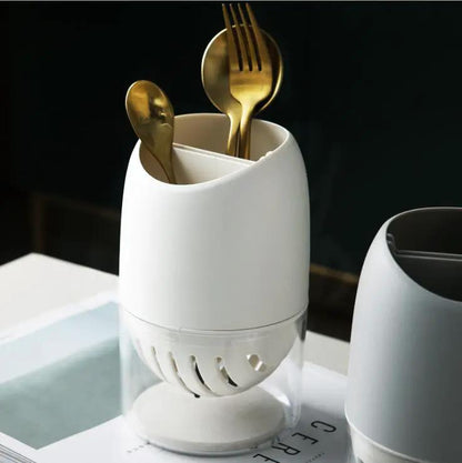 Nordic Self-Draining Utensil Holder by Cashymart
