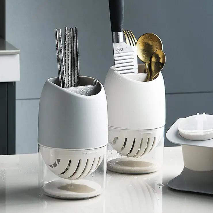 Nordic Self-Draining Utensil Holder by Cashymart