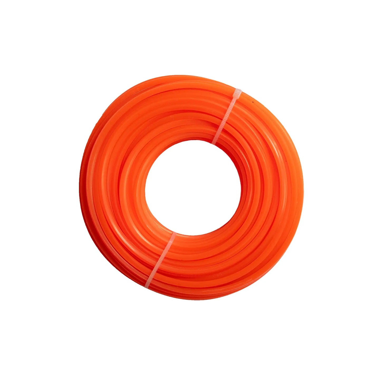 15m Twisted Orange Square Trimmer Line, 2.7mm by Costwise