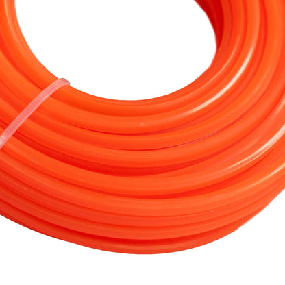 15m Twisted Orange Square Trimmer Line, 2.7mm by Costwise