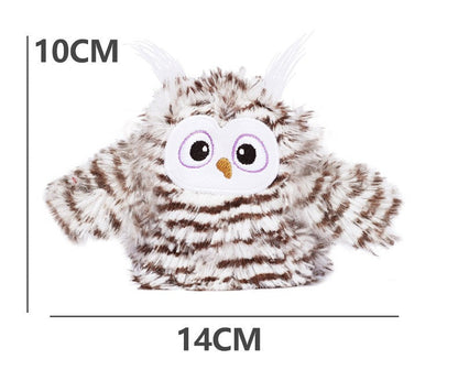Owl Cat Mint Teaser Stick for Feline Entertainment