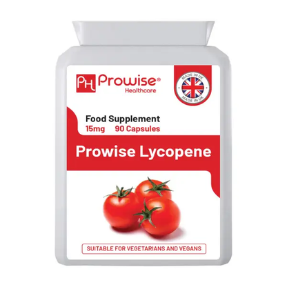 Lycopene 15mg 90 Capsules by Prowise Healthcare by Prowise Healthcare