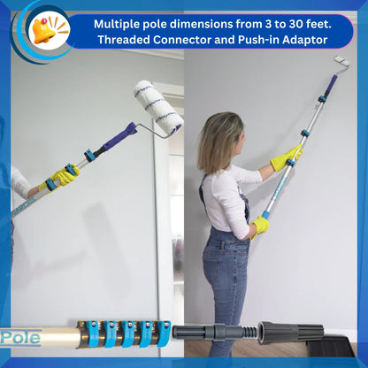 IGADPole – Dust and Cobweb Duster, 7m Telescopic Pole by IGADPole