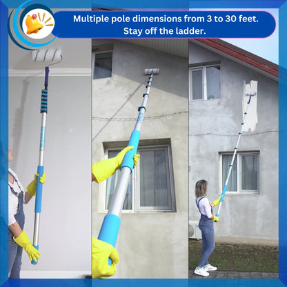 IGADPole – Dust and Cobweb Duster, 5m Telescopic Pole by IGADPole
