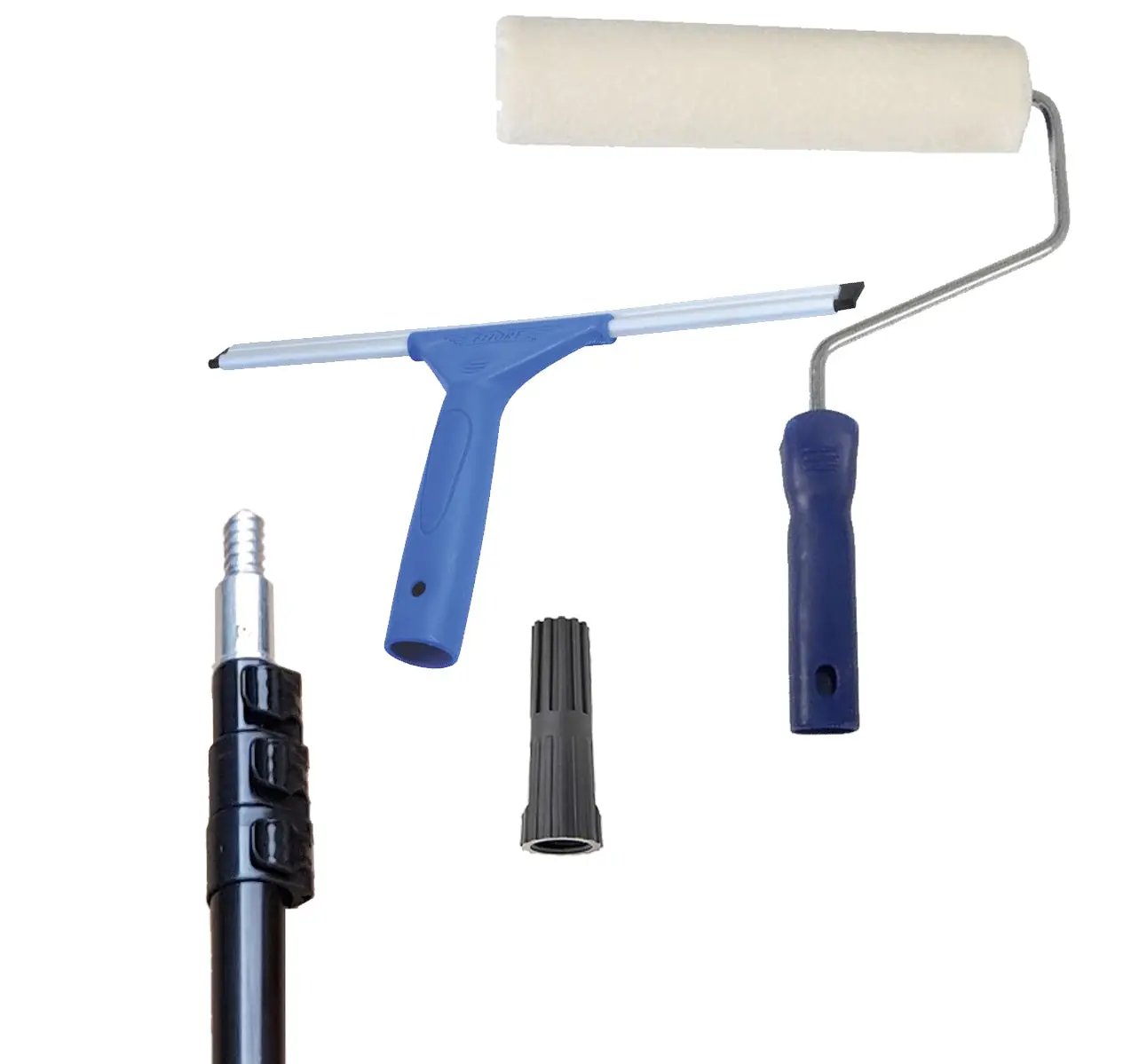 IGADPole Paint Roller and Push Fit Squeegee Adapter by IGADPole