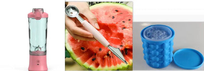 Portable Blender Juicer with 6 Blades by Cashymart