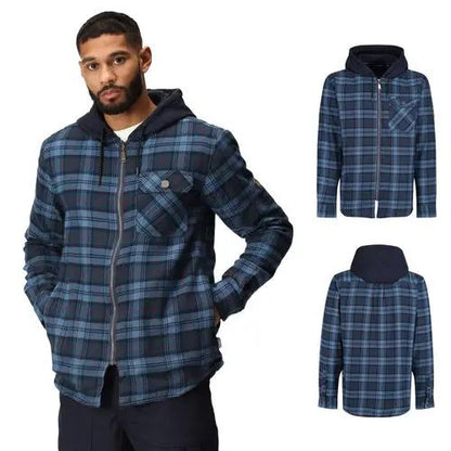Mens Fleece Lined Check Shirt TRS205 by Regatta