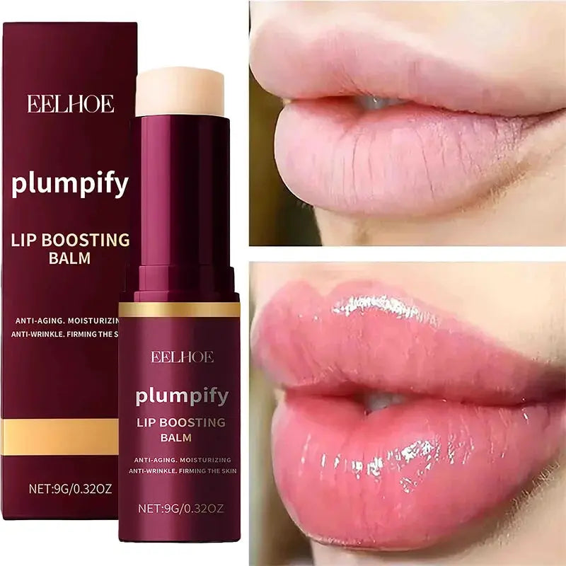 Fast Plumping Lip Balm Moisturizing Soft Lips Skin Plumper Gloss Oil Non-Sticky Daily Care Mask Beauty Makeup Cosmetics Products by All Mart Bristol Ltd