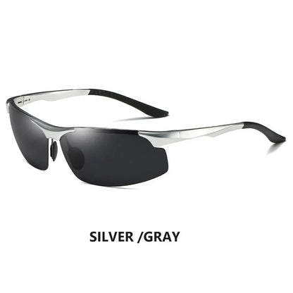 Aluminum Photochromic Polarized Sunglasses Man Driving Sun Glasses Male Outdoor Sport Eyewear Anti-UV oculos de sol masculino by All Mart Bristol Ltd