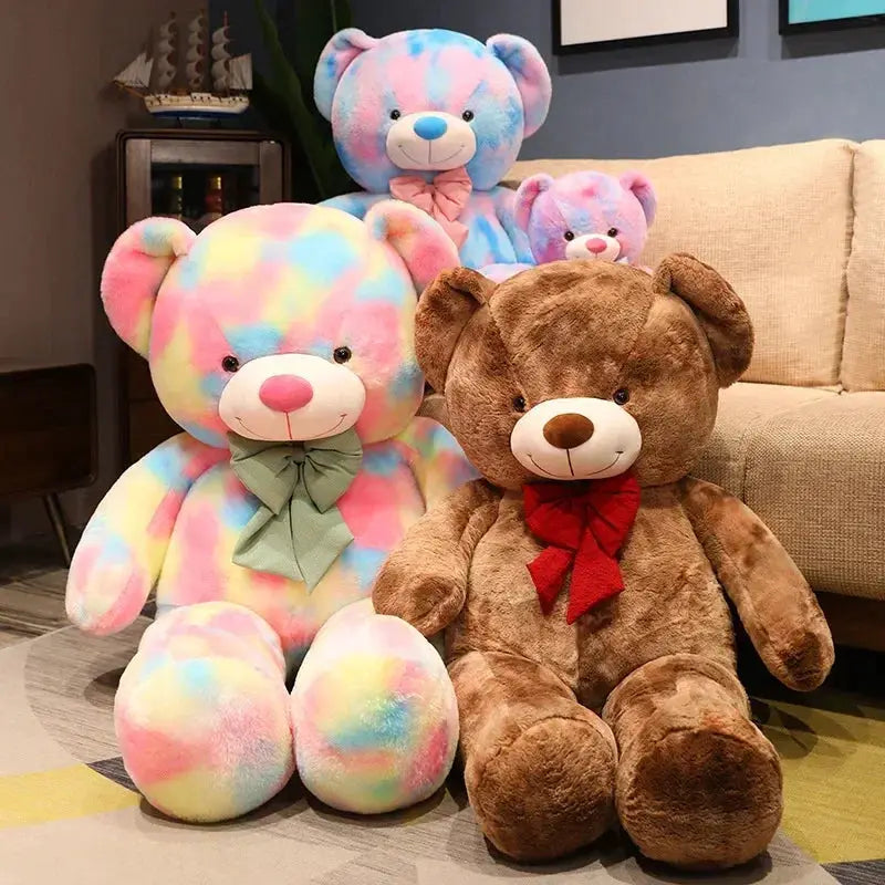High Quality Giant American Bear Plush Doll Soft Animal Colorful Teddy Bear Stuffed Toys Kids Valentine Lover Birthday Gift by All Mart Bristol Ltd