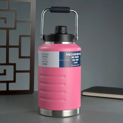 1.5L Large capacity vacuum flask, 304 stainless steel vacuum bottle, Outdoor portable water bucket, Handheld sports water bottle by All Mart Bristol Ltd