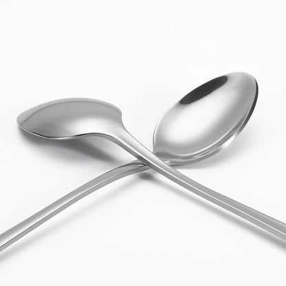 Vinsani 12pcs SSLong Hndle Latte Spns 1010049 by Vinsani