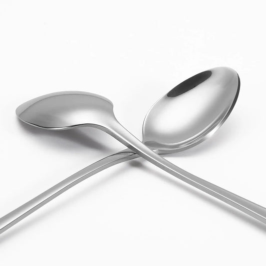 Vinsani 12pcs SSLong Hndle Latte Spns 1010049 by Vinsani