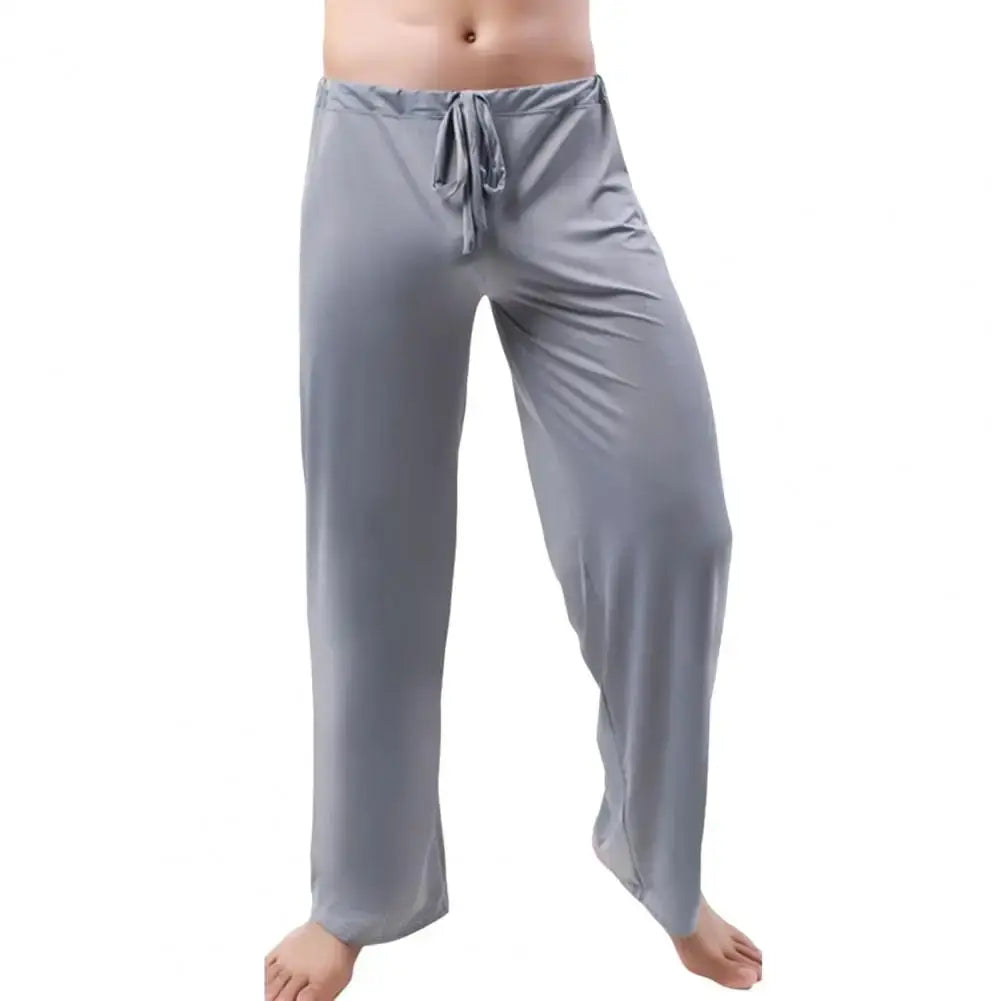 Men Sweatpants Trendy Soft Pajama Pants For Men Quick Dry Straight Full Length Men Gym Pants Men Clothing by All Mart Bristol Ltd