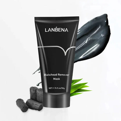 LANBENA Blackhead Remover Mask Shrinking Pore Deep Cleaning Hydrating Mask Improve Rough Skin Pores Peel Off Mud Mask Skincare by All Mart Bristol Ltd