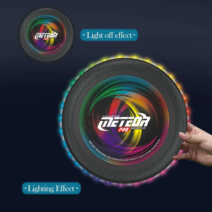 LED Flying Disc, Noctilucence Colorful Outdoor Leisure Toys Various Lighting Changes Lightweight and Fun Sport Game Gifts by All Mart Bristol Ltd