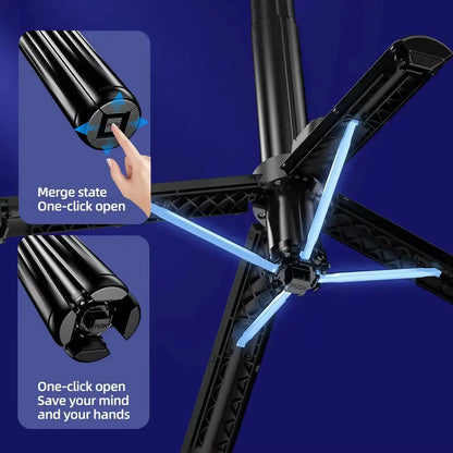 Handheld Gimbal Stabilizer Smartphone Camera Stabilizer Selfie Stick Tripod Stand Wireless Remote for IPhone Android by All Mart Bristol Ltd