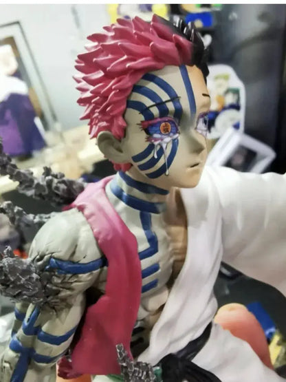 New Anime Figure 13cm Demon Slayer Akaza Hakuji Model Doll Action Figurine Pvc Decoration Peripheral Desktop Ornament Decor Toy by All Mart Bristol Ltd