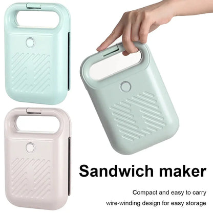 Electric Sandwich Maker with Nonstick Coating by All Mart Bristol Ltd