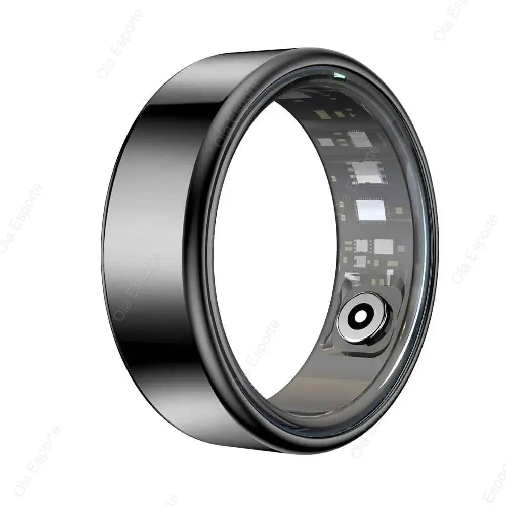 2026 New Smart Ring Men Women, Heart Rate Blood Oxygen and Sleep Monitor Smartring IP68 & 5ATM Waterproof, Multi-sport Mode Ring by All Mart Bristol Ltd