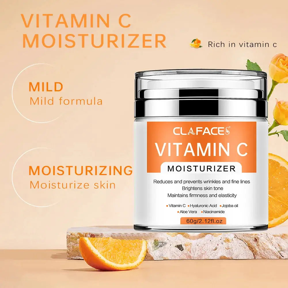 Retinol Face Cream Anti-wrinkle Anti-aging Moisturizing Hyaluronic Acid Vitamin C Facial Cream Skincare Face Whitening Creams by All Mart Bristol Ltd