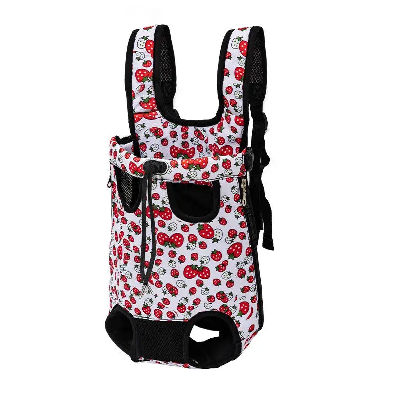 Adjustable Cat Carrier Bag Pet Double Shoulder Backpack Portable Bag Outdoor Travel Camping Hiking Cat Bag Dog Bag by All Mart Bristol Ltd