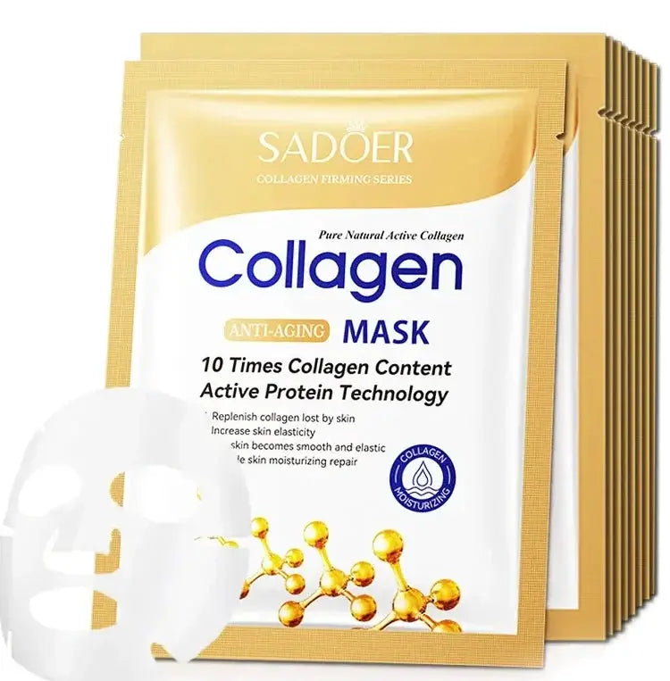 20Pcs Face Mask Sets Fresh Fruit Face Care Sheet Masks Hydrating Anti-aging Oil Control Acne Treatment Facial Mask Skin Care Set by All Mart Bristol Ltd