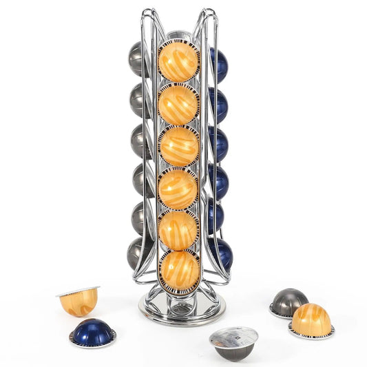 VINSANI CHROME 24 COFFEE POD STAND 1010279 by Vinsani
