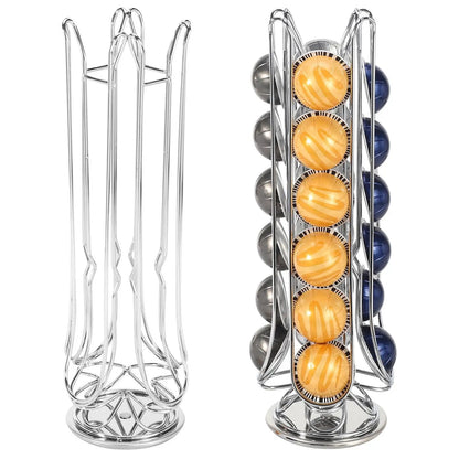 VINSANI CHROME 24 COFFEE POD STAND 1010279 by Vinsani