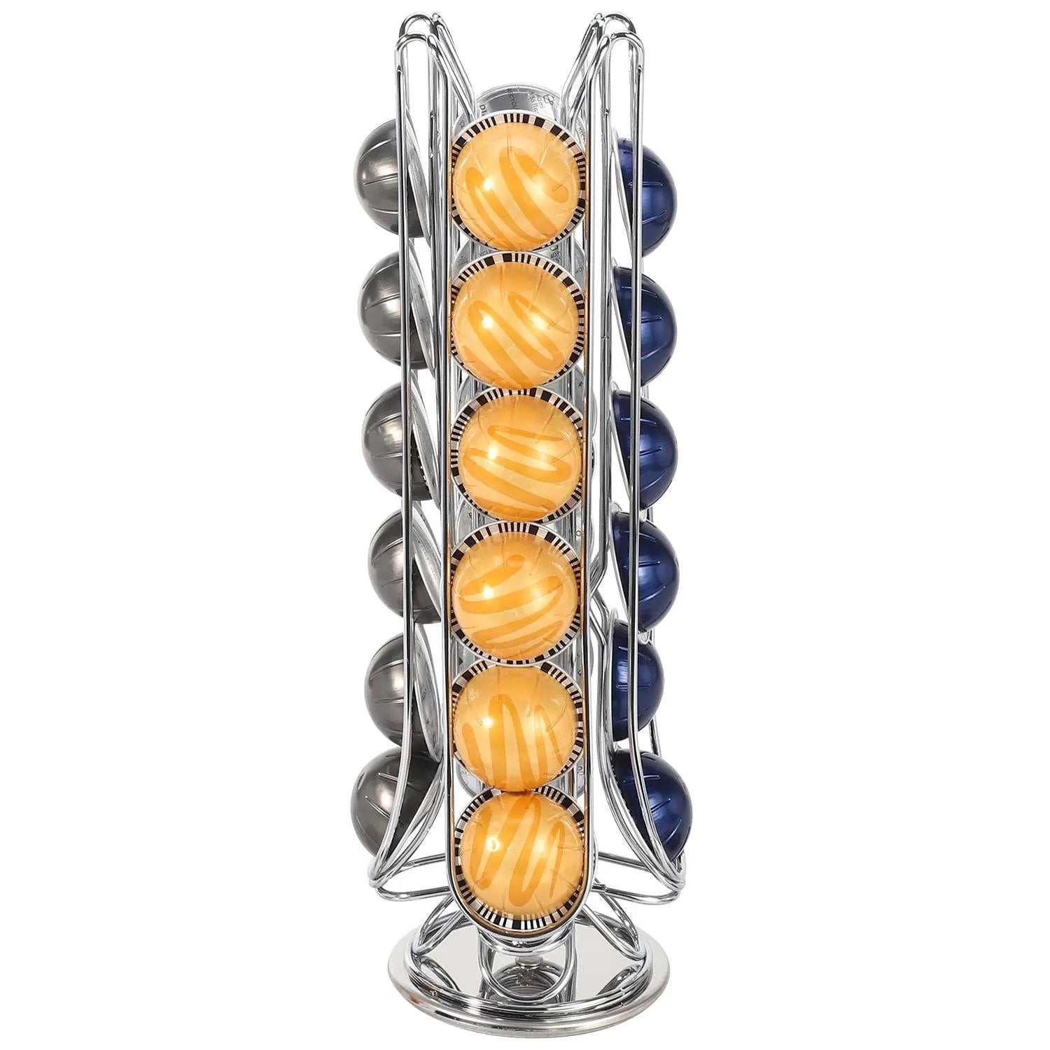 VINSANI CHROME 24 COFFEE POD STAND 1010279 by Vinsani