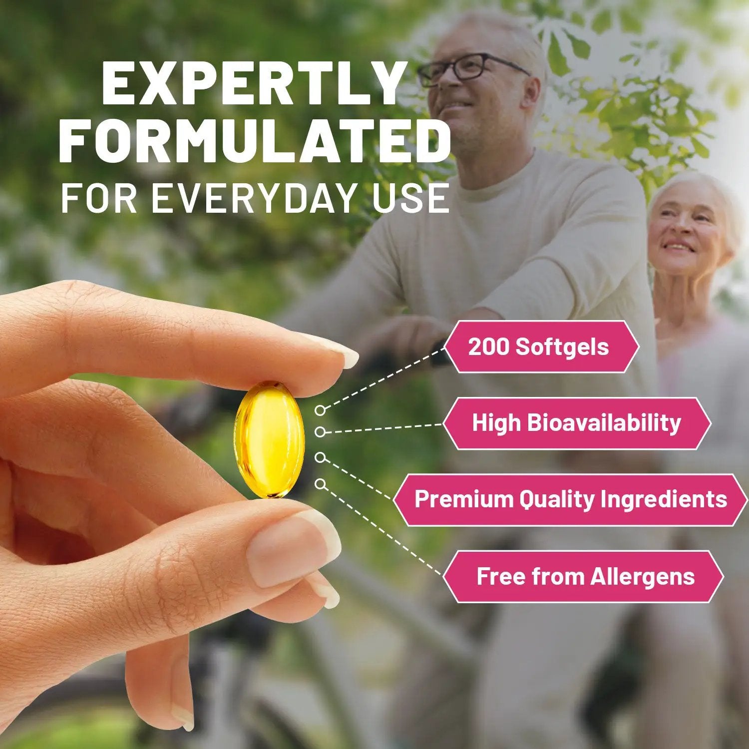 Premium Odourless Garlic Capsules - High Strength 45,000mg - 200 Softgels by Prowise by Prowise Healthcare