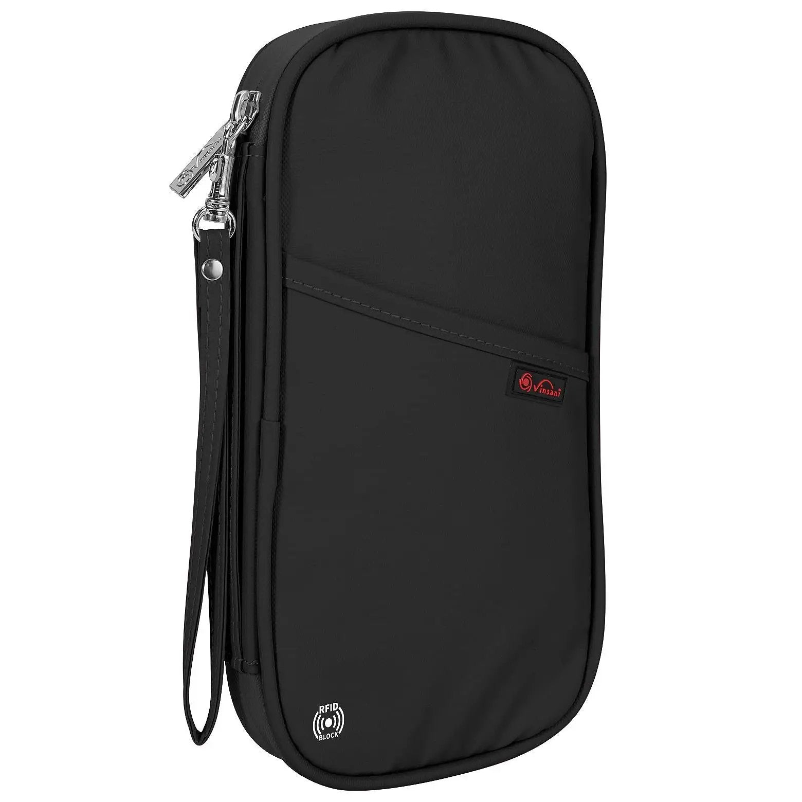 VINSANI DELUXE PASSPORT ORG BLACK 1010323 by Vinsani