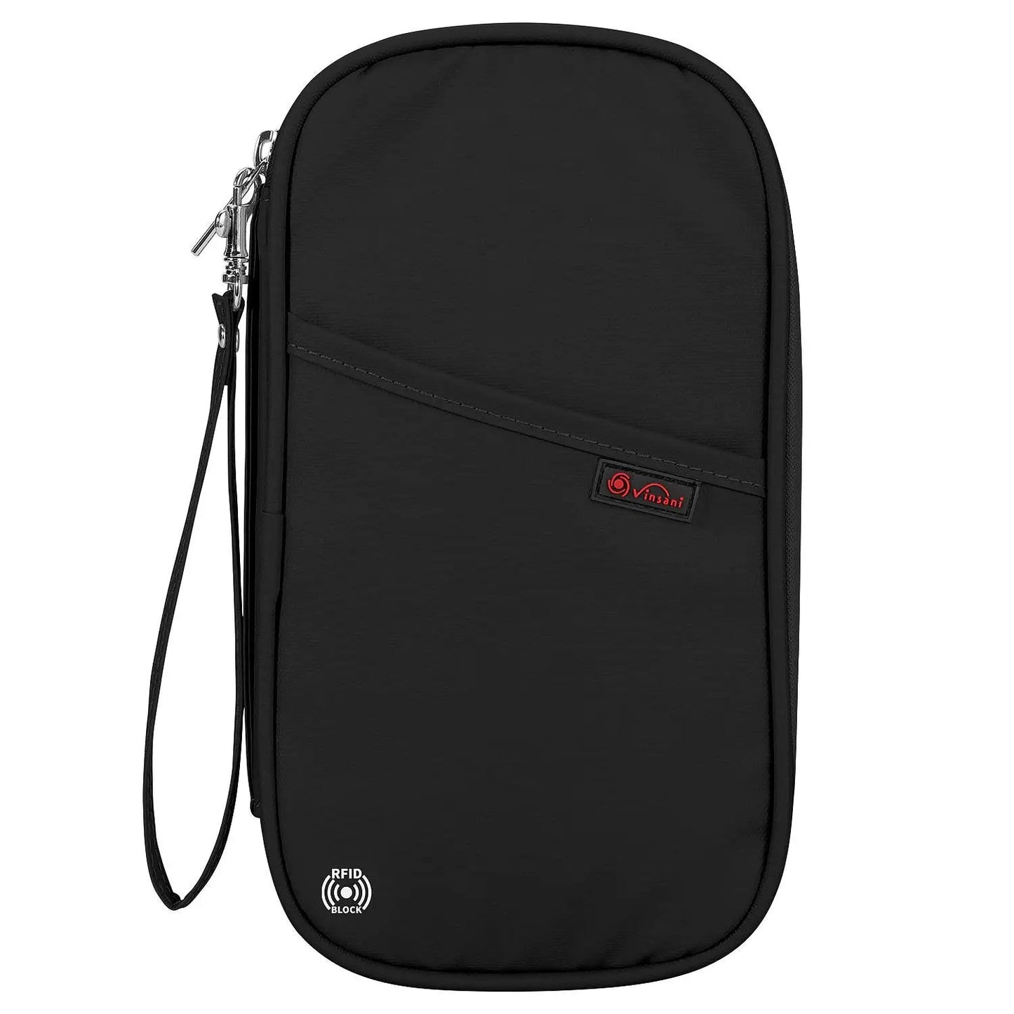VINSANI DELUXE PASSPORT ORG BLACK 1010323 by Vinsani