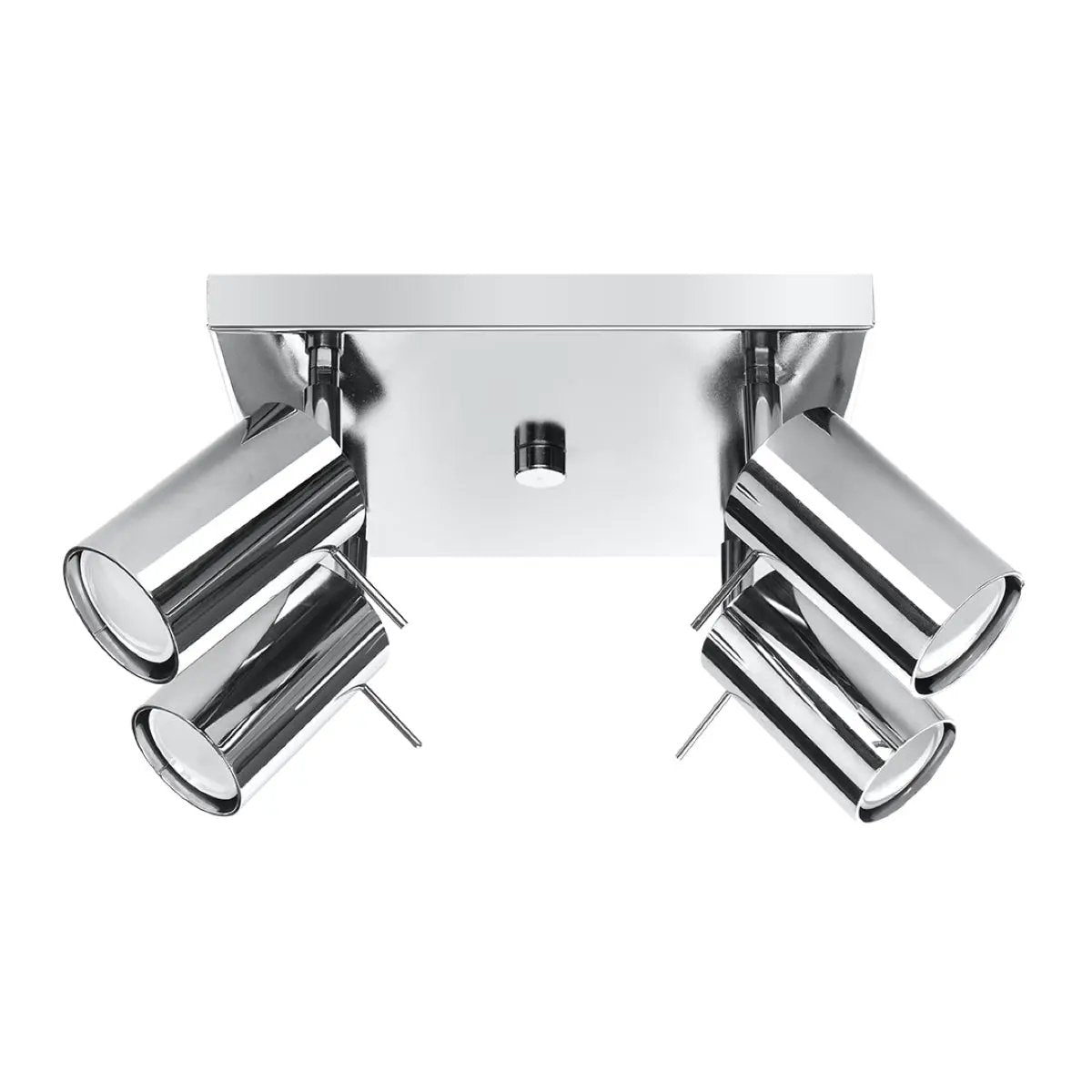 Ceiling lamp steel Ring modern Design GU10 by Sollux Lighting