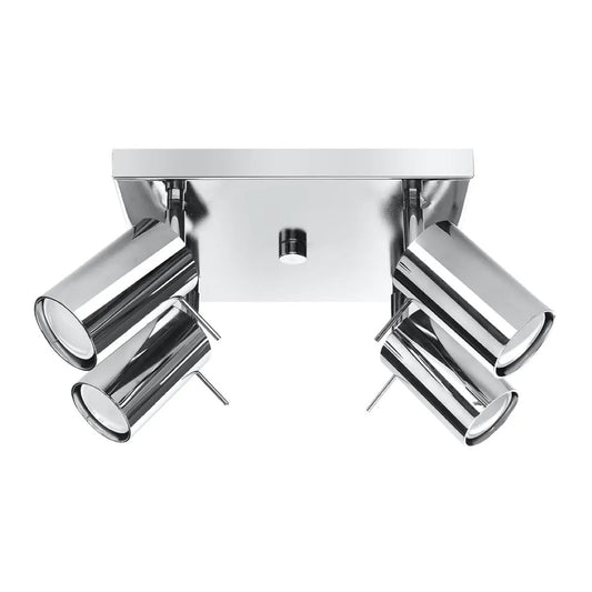 Ceiling lamp steel Ring modern Design GU10 by Sollux Lighting