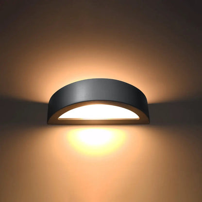 Wall Lamp Ceramics Glass Atena Modern Design E27
