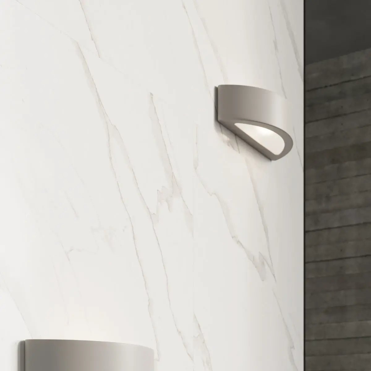 Wall lamp ceramics, glass Atena modern Design E27 by Sollux Lighting