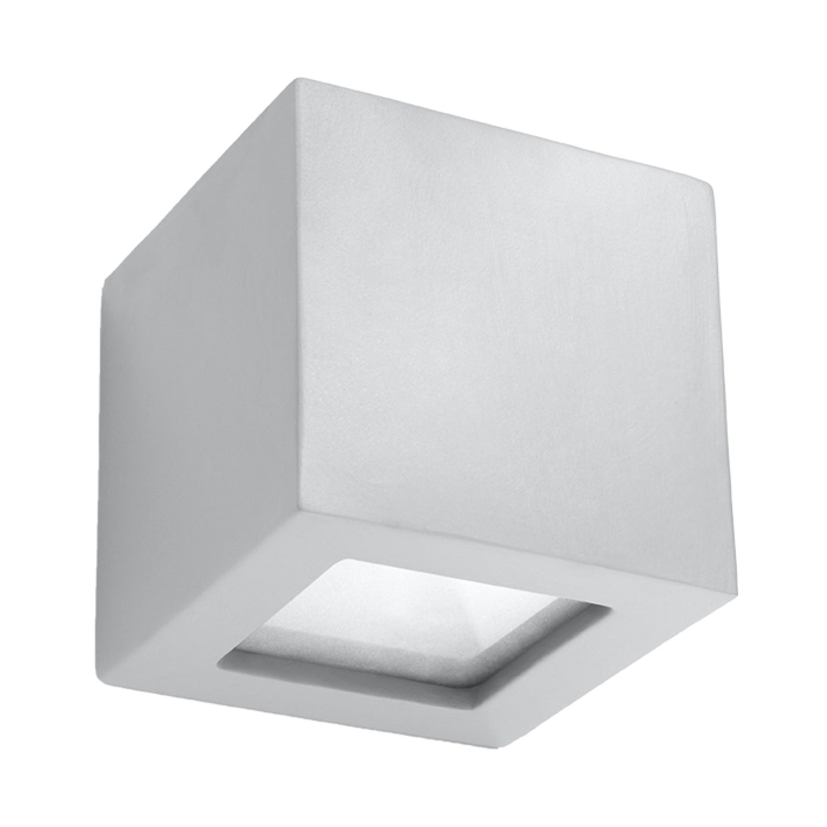 Wall lamp ceramics, glass Leo modern Design E27 by Sollux Lighting