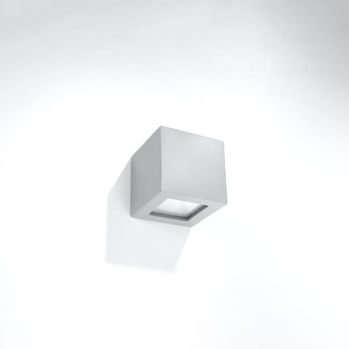 Wall lamp ceramics, glass Leo modern Design E27 by Sollux Lighting