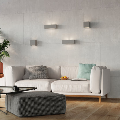 Wall lamp ceramics, glass Leo modern Design E27 by Sollux Lighting