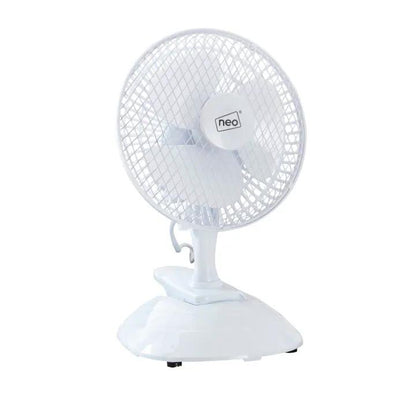 Neo Mini Clip Base Mount Desk Fan � White by Neo