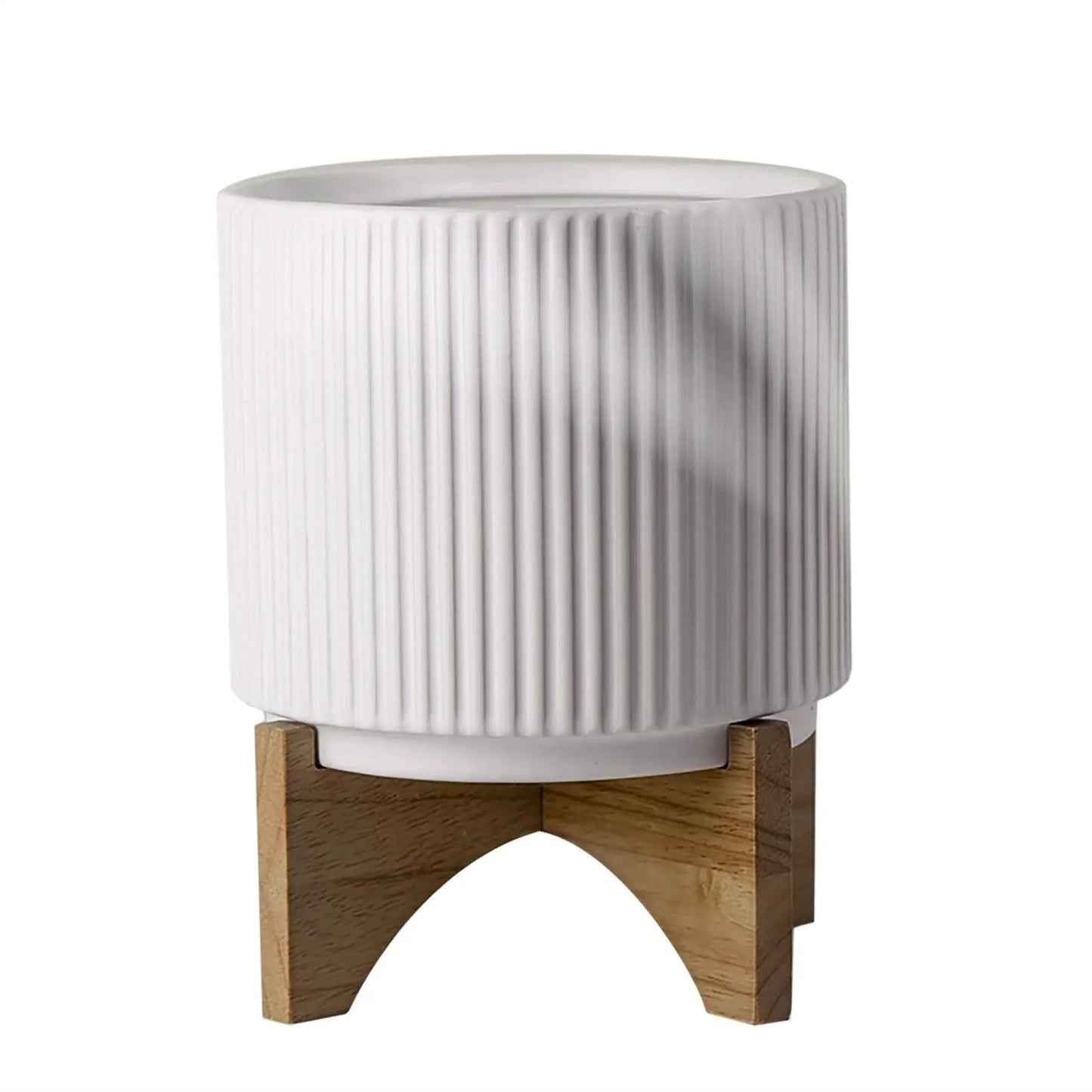 Artificial Plants Mini Desktop Ceramic Planters Displays Home Decor Leaf Design UK Limited by Leaf