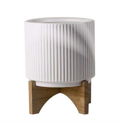 Artificial Plants Mini Desktop Ceramic Planters Displays Home Decor Leaf Design UK Limited by Leaf