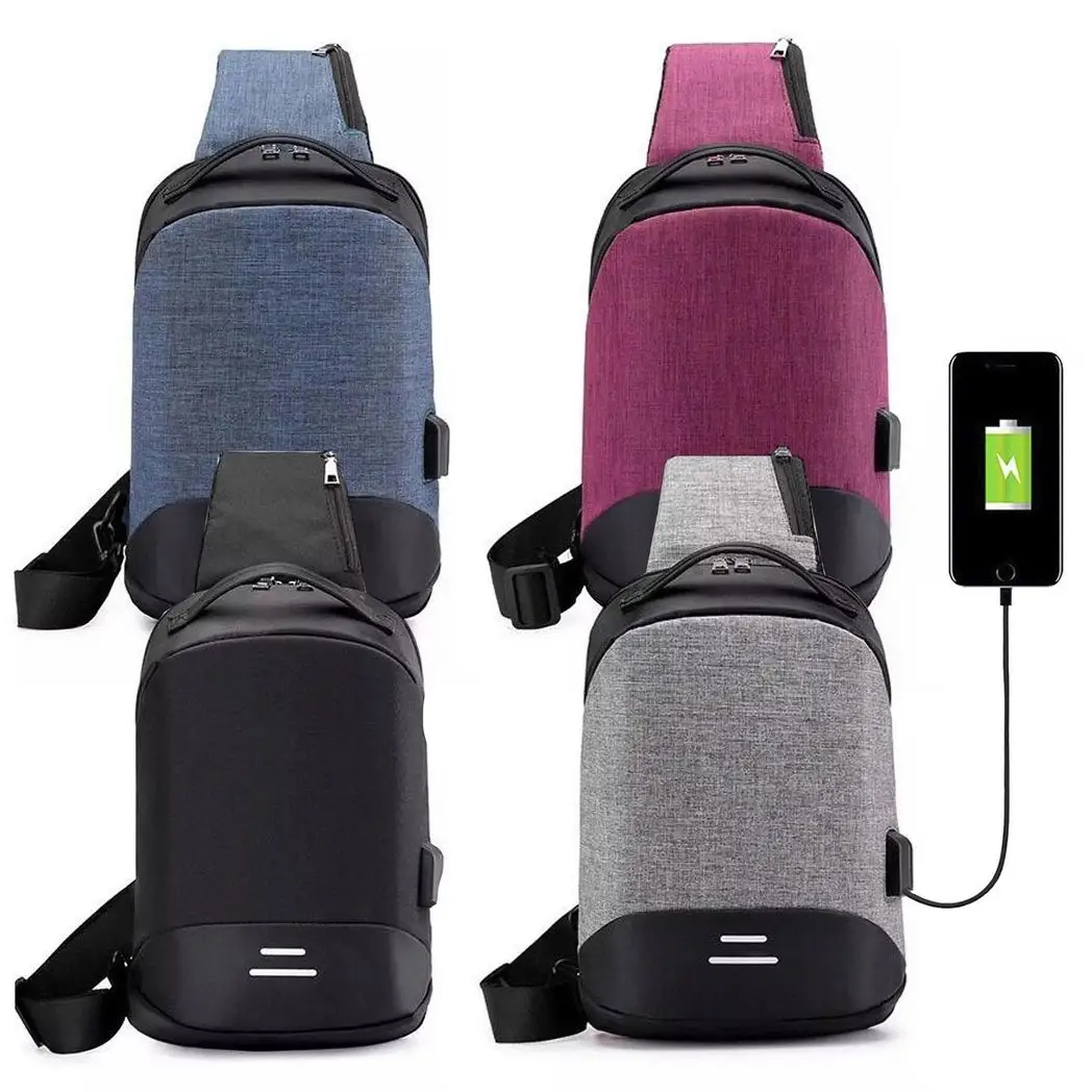 Mens Womens Kids Waterproof USB Laptop, Travel, School Backpack, Anti-Theft Zip by Aquarius