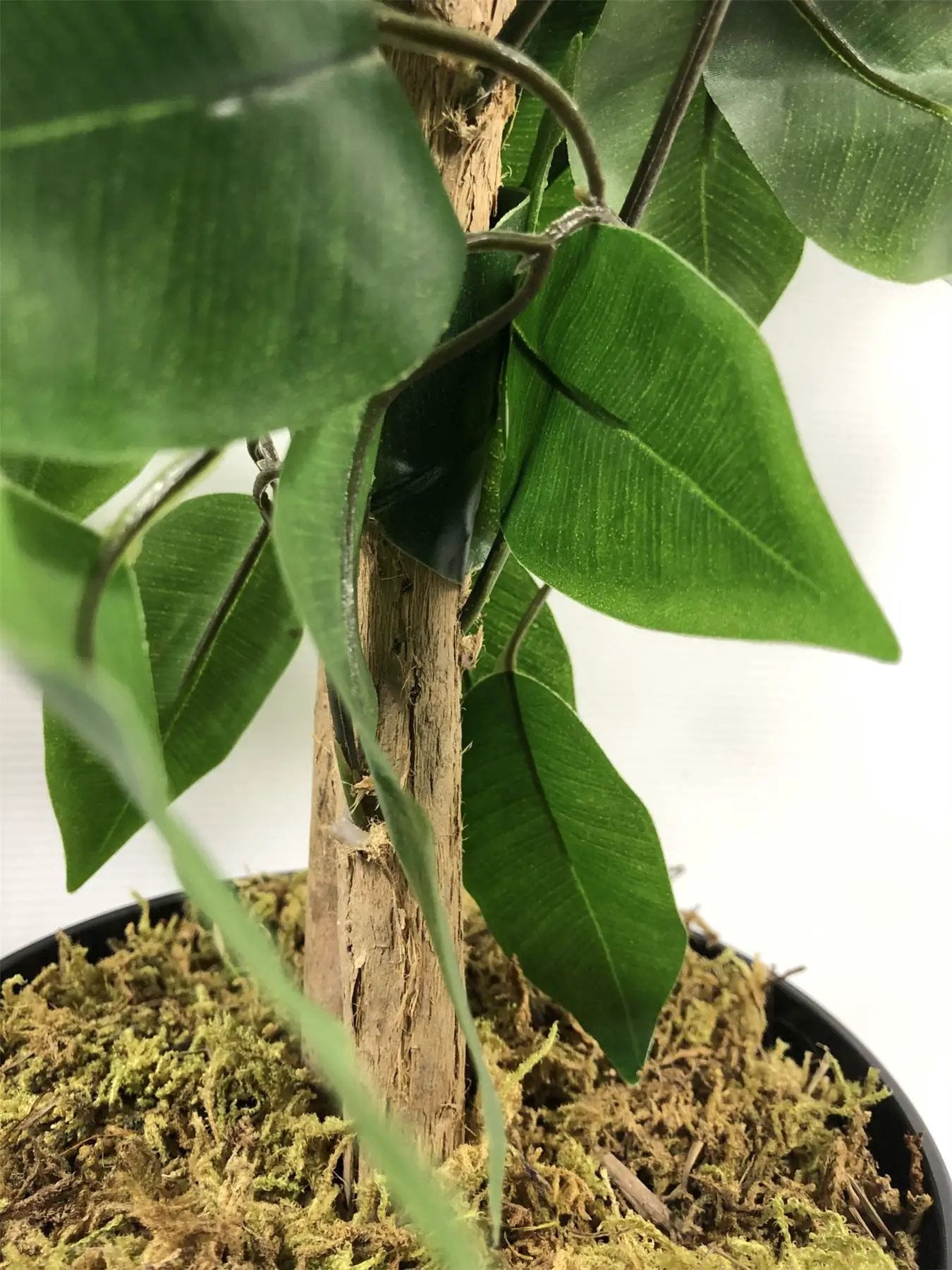 90cm Artificial Ficus Tree Bush - Large Bushy Plant by Leaf