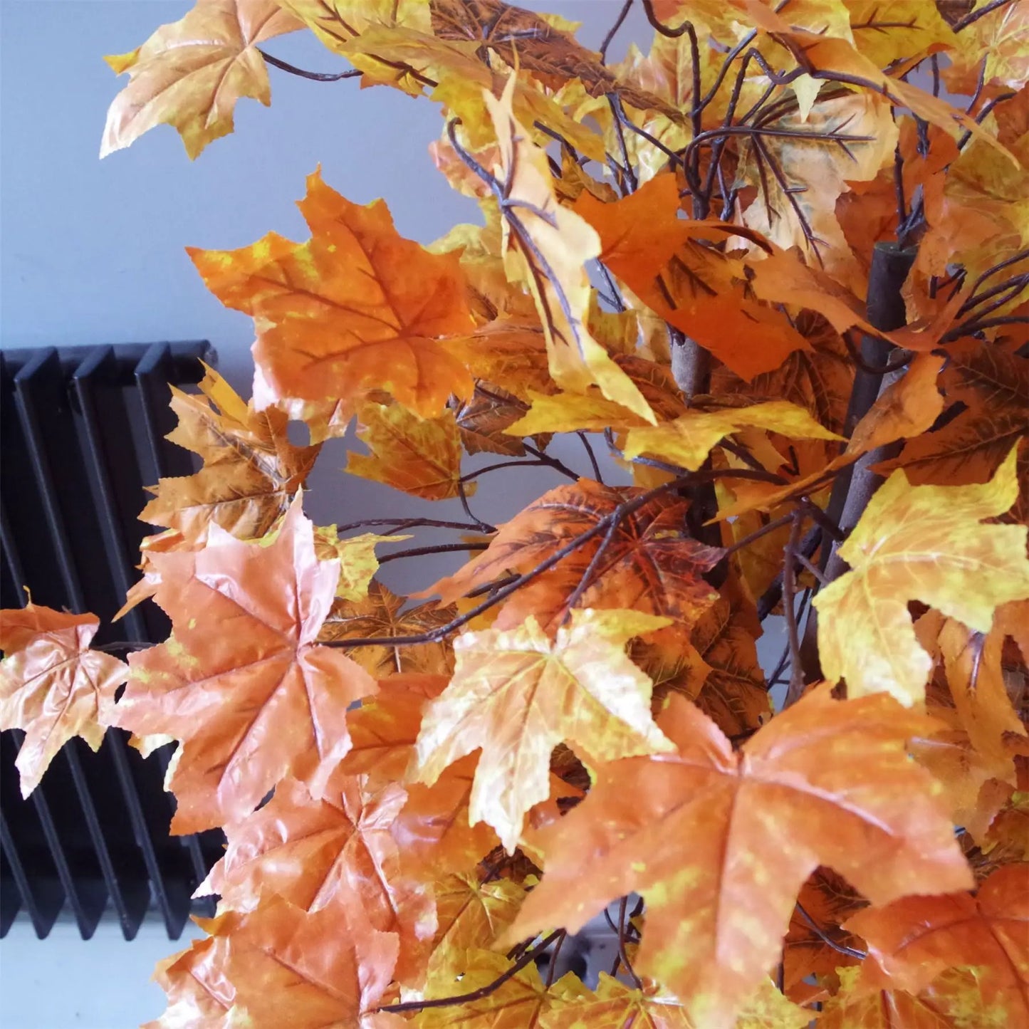 125cm Orange Maple Acer Extra Large Artificial Tree by Leaf